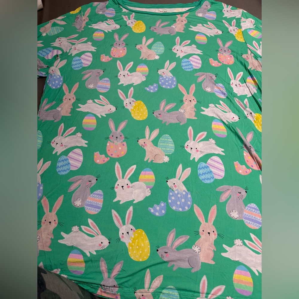 Little sleepies Easter green  hoppy days